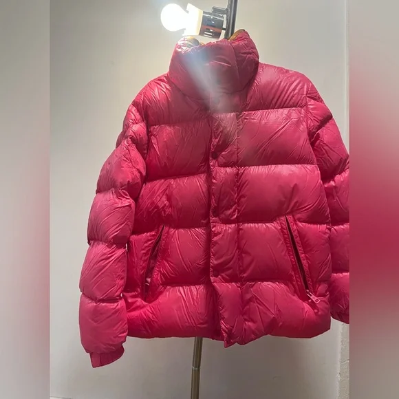 MONCLER Dervox Logo-Appliquéd Quilted Shell Down Jacket SIZE 2 EXCELLENT